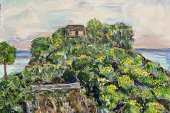 Baia de Sorgeto, Ischia 40.64 x 50.8 cm 2023 VENDU