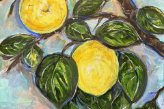 Citron de Bacoli 50.8 x 40.64 cm 2023 VENDU