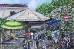 Cozze de Bacoli, 45.72 x 50.8 cm 2023 VENDU