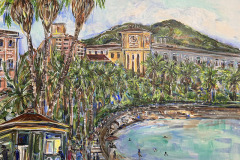 Salerno 40.64 x 50.8 cm 2023 VENDU