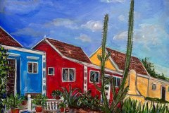 Cunuca Village Noord Aruba 20"x16" 2024