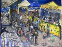 Langkawi Night Market 2 — 16" × 20", 2026