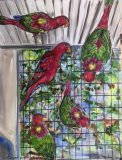 Parrots, Kuala Lumpur — 16" × 12", 2026 — SOLD