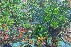 Darshika garden Hikkaduwa 16"x20" 2025