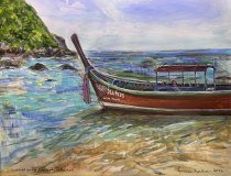 Win Tour Longtail Boat, Koh Lipe — 16" × 20", 2026